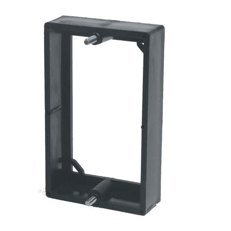 extension ring for pvc electrical box|single gang electrical box extender.